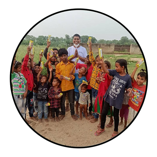 Pintu has delivered more than a million meals for Baba's Feed Project